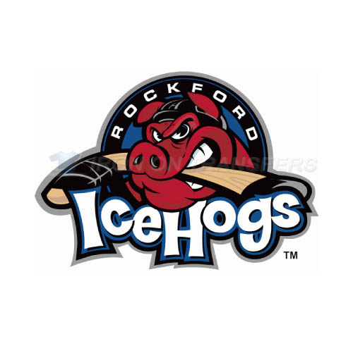Rockford IceHogs Iron-on Stickers (Heat Transfers)NO.9130